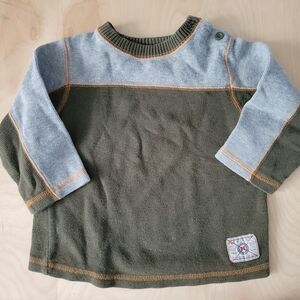 💙 3 for $10 💙 The Children's Place Green & Gray Ribbed Sweater, Size3T